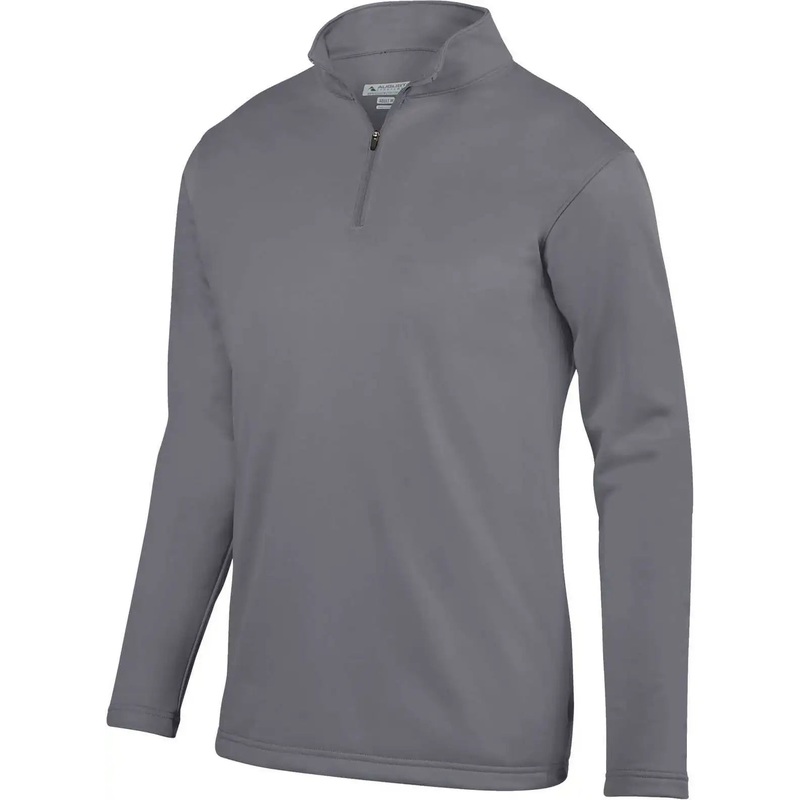 Augusta 5507 Wicking Fleece 1/4 Pullover – Graphite