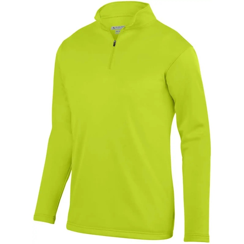 Augusta 5507 Wicking Fleece 1/4 Pullover – Lime