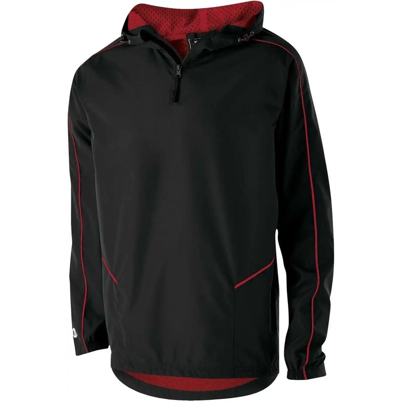 Holloway 229016 Wizard Pullover – Black Scarlet