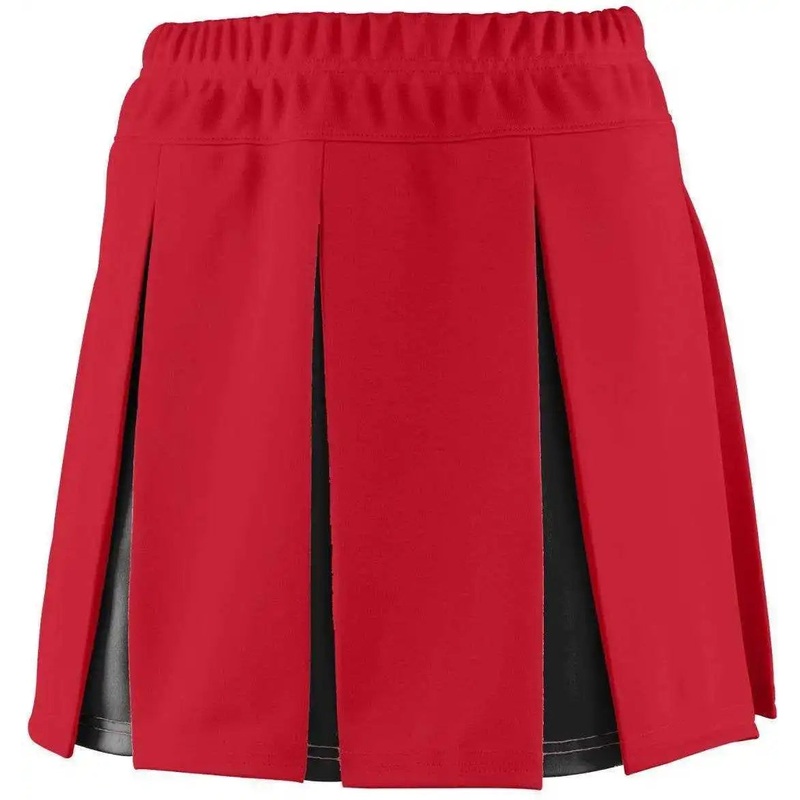 Augusta 9116 Girls Liberty Skirt – Red Black