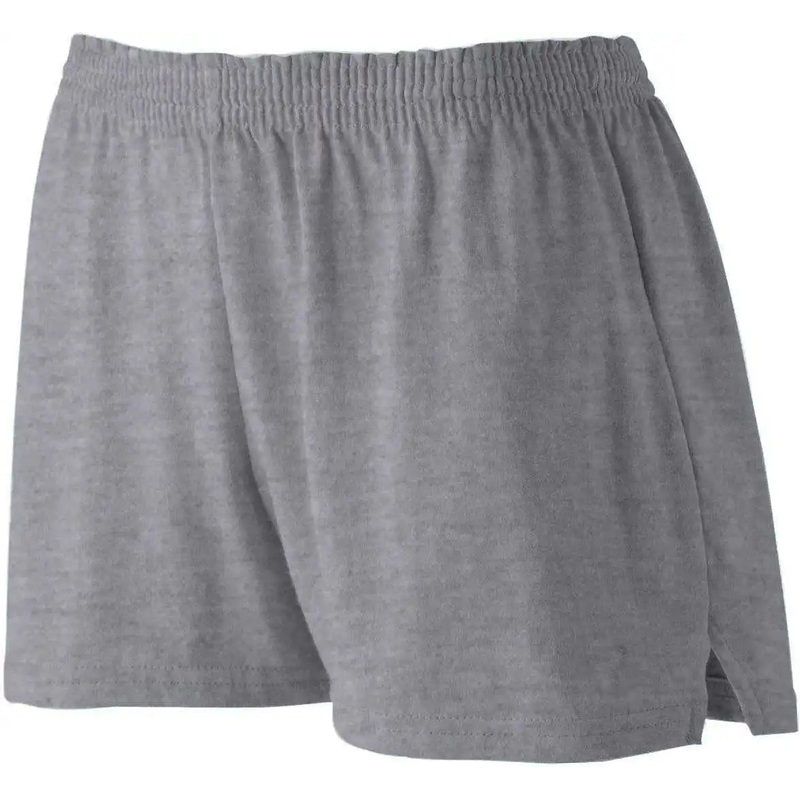 Augusta 987 Ladies Trim Fit Jersey Short – Athletic Heather