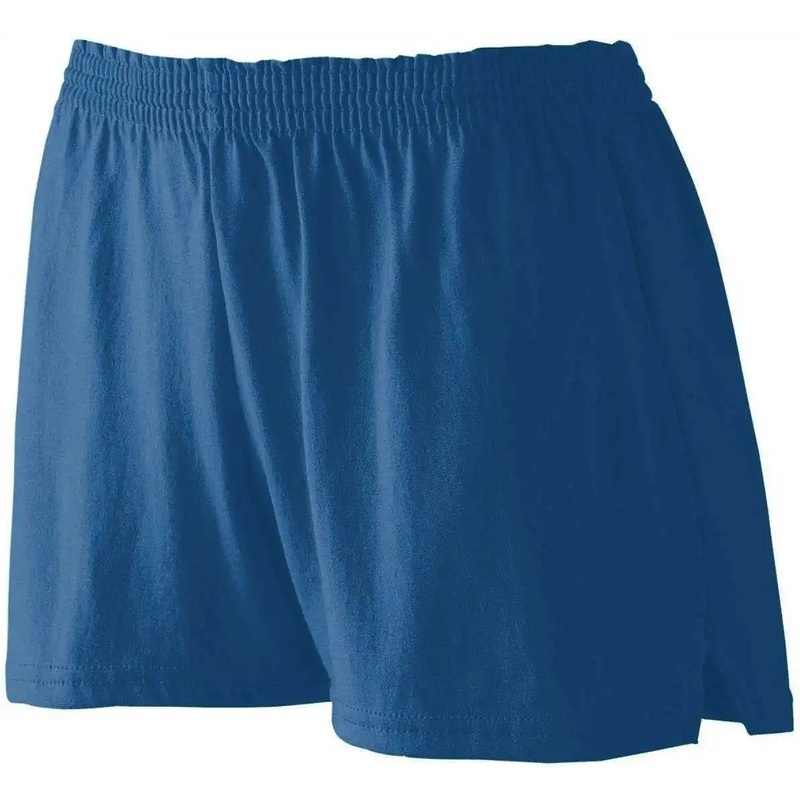 Augusta 987 Ladies Trim Fit Jersey Short – Navy