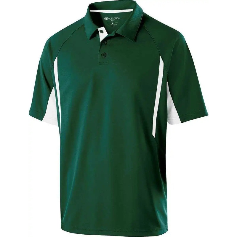 Holloway 222530 Avenger Polo Short Sleeve – Forest White
