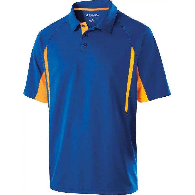 Holloway 222530 Avenger Polo Short Sleeve – Royal Light Gold