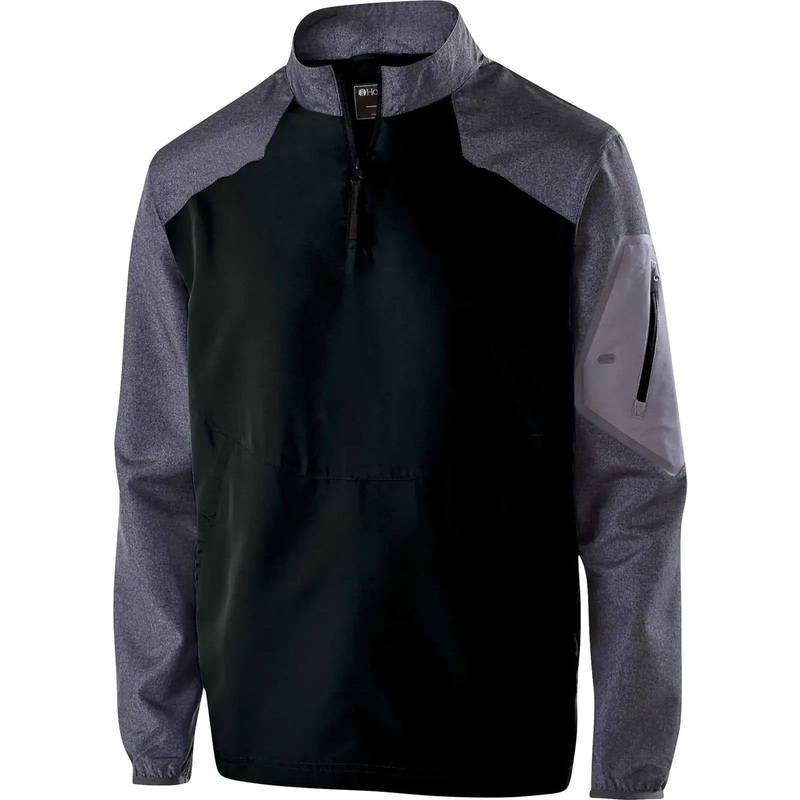 Holloway 229155 Raider Pullover – Carbon Print Black