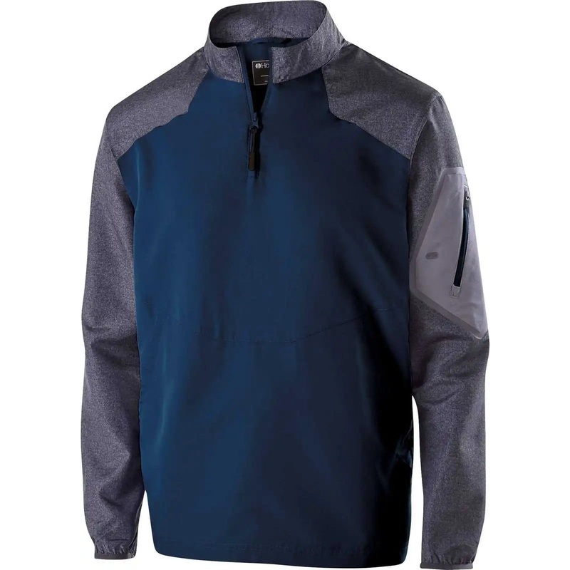 Holloway 229155 Raider Pullover – Carbon Print Navy