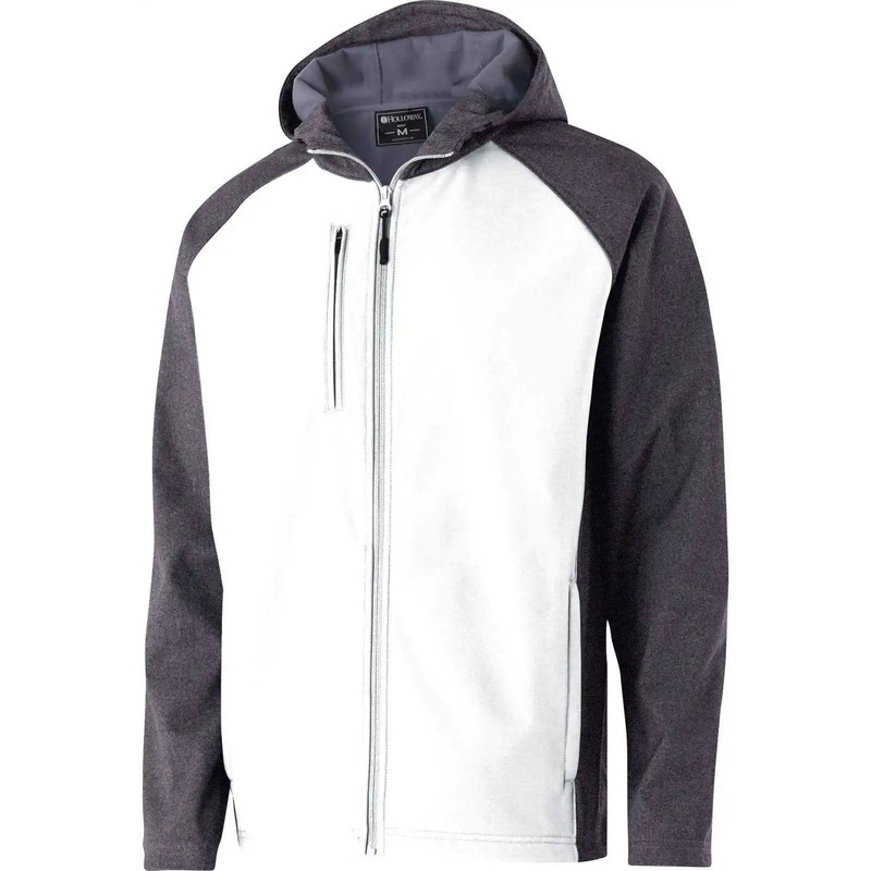 Holloway 229157 Raider Softshell Jacket – Carbon Print White