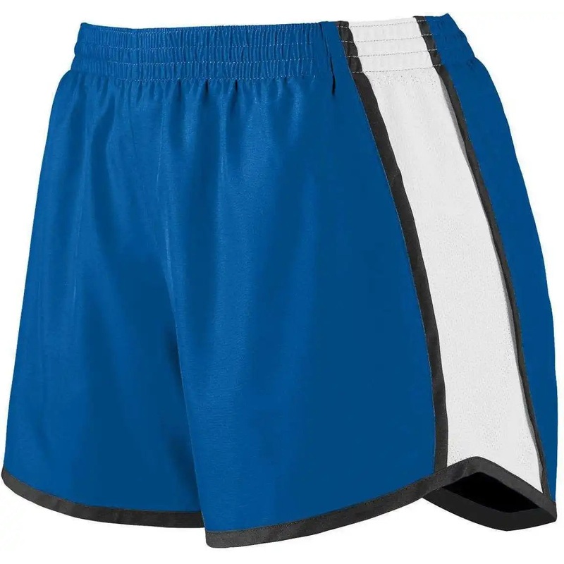 Augusta 1266 Girls Pulse Team Short – Royal White Black