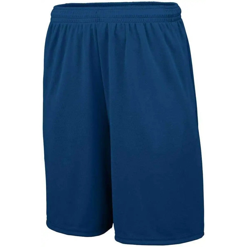 Augusta 1429 Training Short with Pockets – Youth – Navy