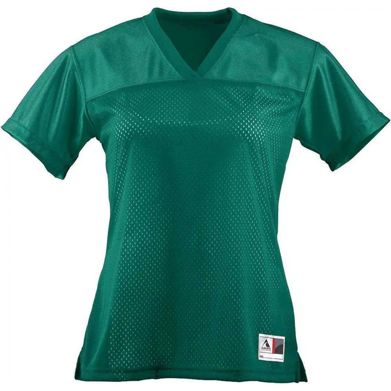 Augusta 250 Ladies Junior Fit Replica Football Tee – Forest