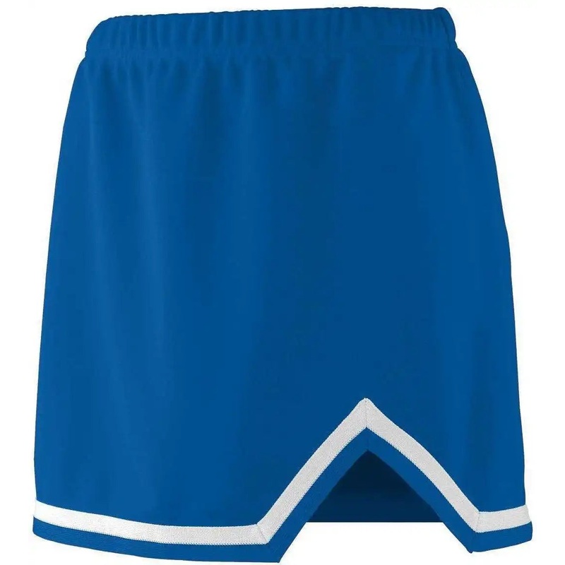 Augusta 9125 Ladies Energy Skirt – Royal White