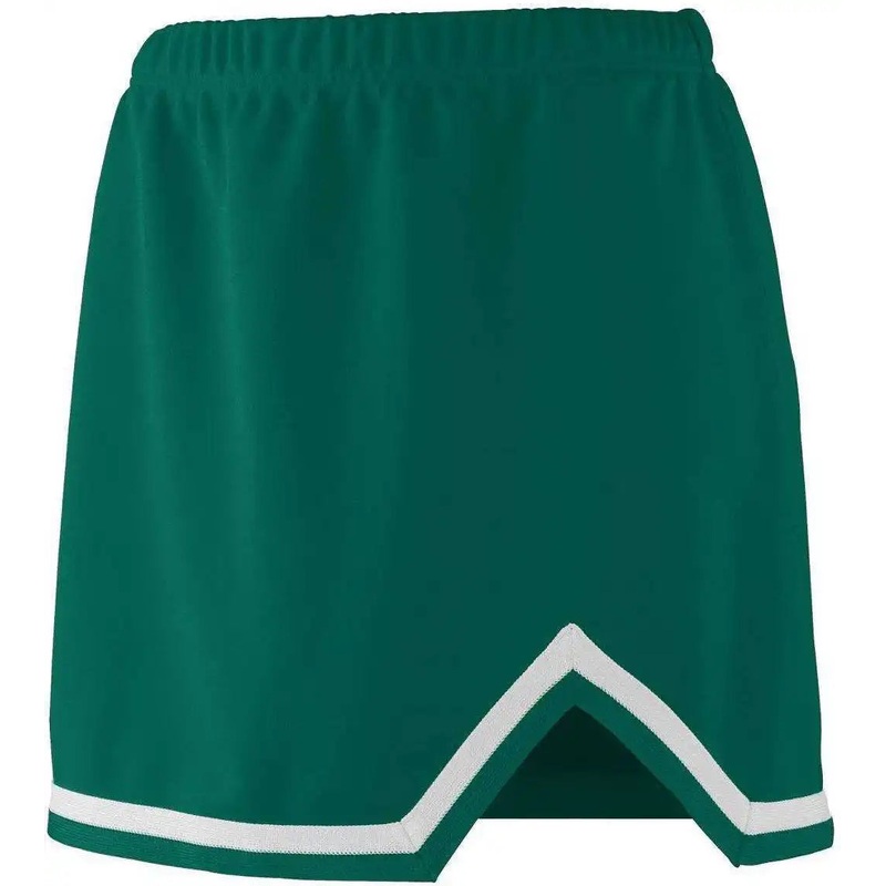 Augusta 9126 Girls Energy Skirt – Forest White