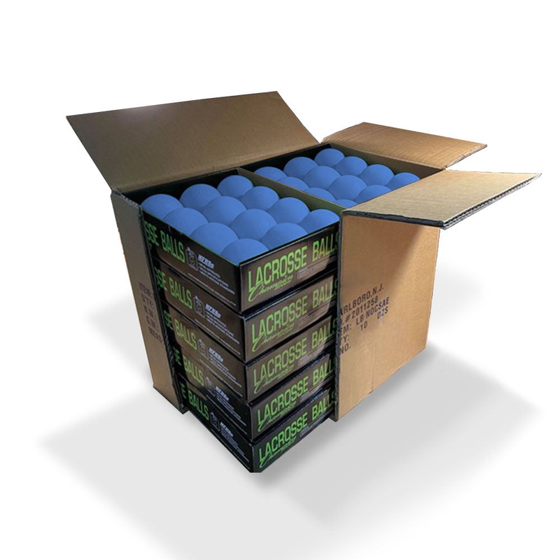 Case 120 NFHS  Blue Lacrosse Balls