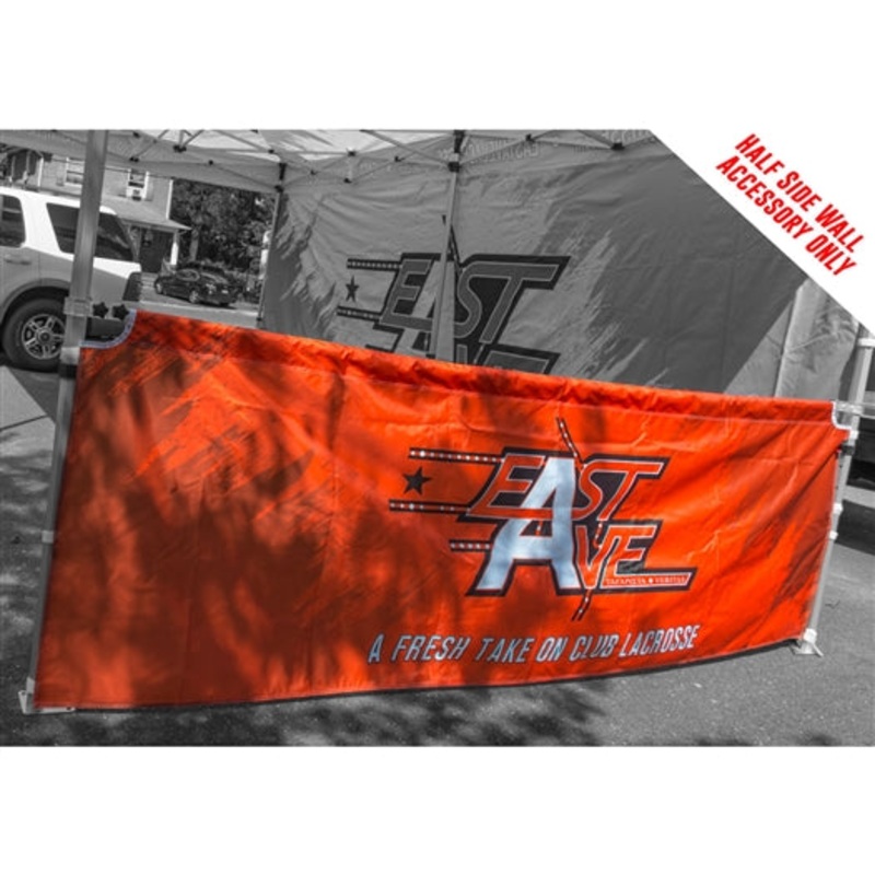 Custom Team Canopy Accessory – Half Side Panel