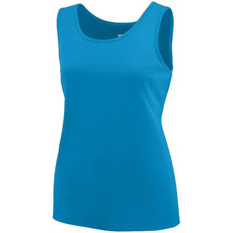 Augusta 1705 Ladies Training Tank – Blue