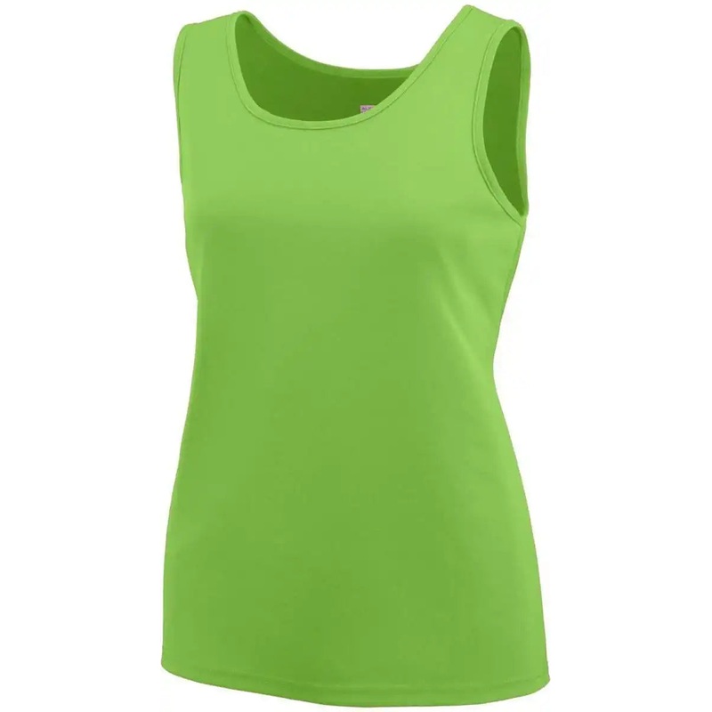 Augusta 1705 Ladies Training Tank – Lime
