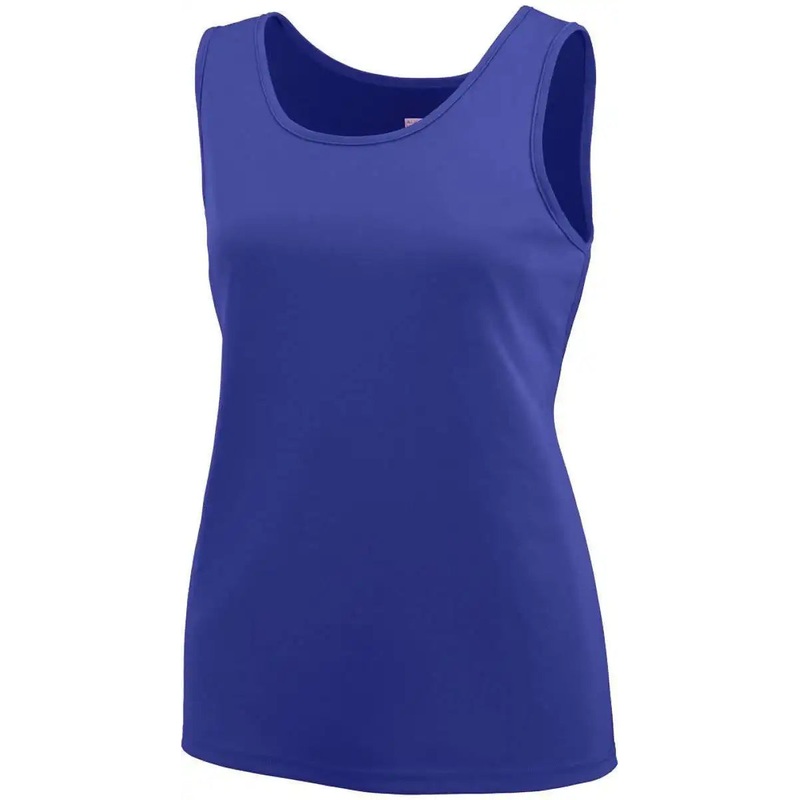 Augusta 1705 Ladies Training Tank – Purple