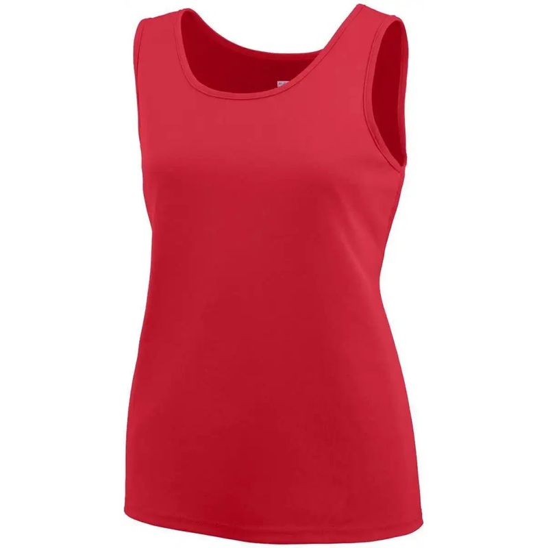 Augusta 1705 Ladies Training Tank – Red