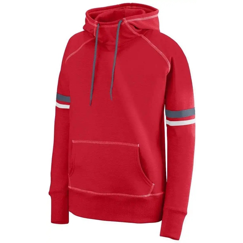 Augusta 5440 Ladies Spry Hoody – Red White Graphite