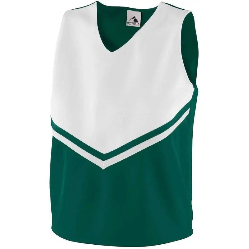 Augusta 9110 Ladies Pride Shell – Forest White