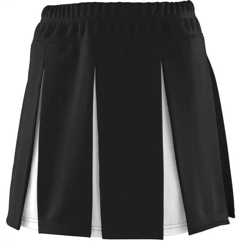 Augusta 9115 Ladies Liberty Skirt – Black White