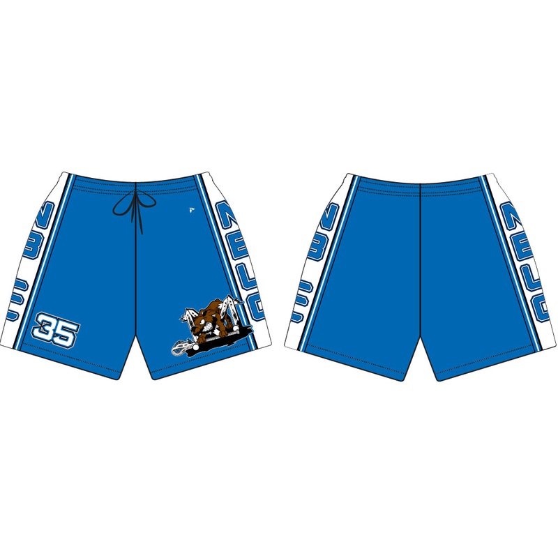 Predator Sports Game Shorts – Men’s and Women’s – Sublimated Performance Fabric