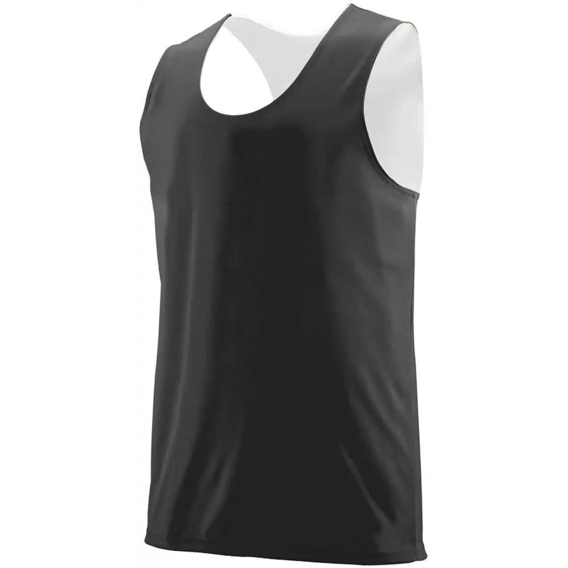 Augusta 148 Reversible Wicking Tank – Black White