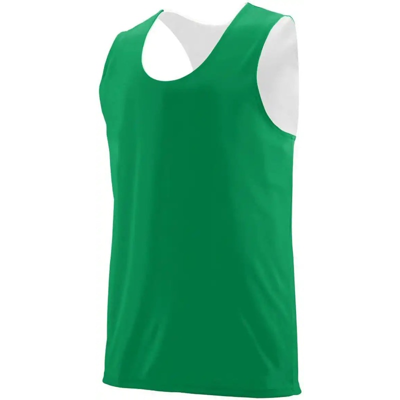Augusta 148 Reversible Wicking Tank – Green White