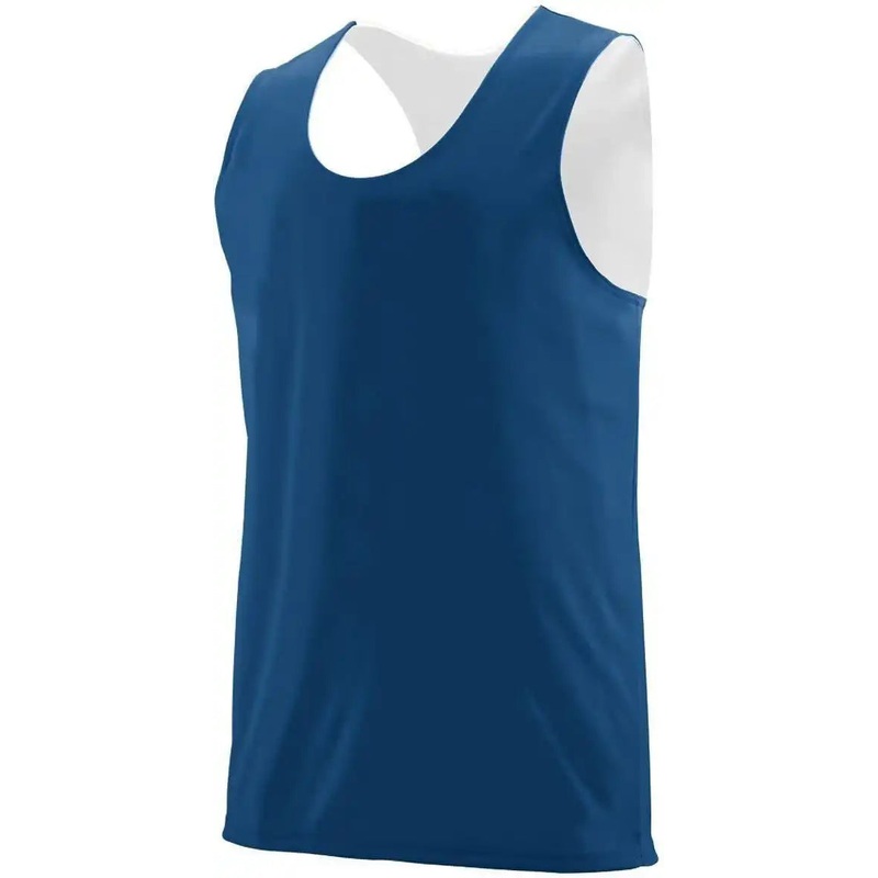 Augusta 148 Reversible Wicking Tank – Navy White