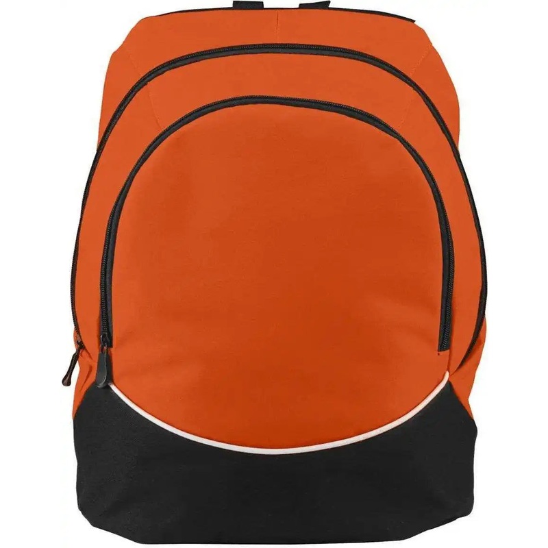 Augusta 1915 Tri-Color Backpack – Orange Black White