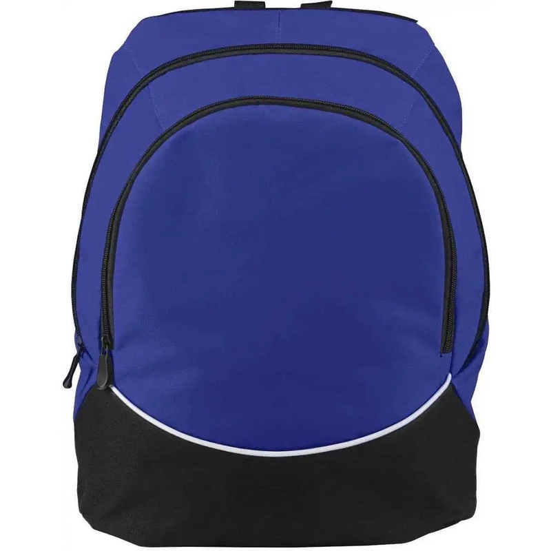 Augusta 1915 Tri-Color Backpack – Purple Black White