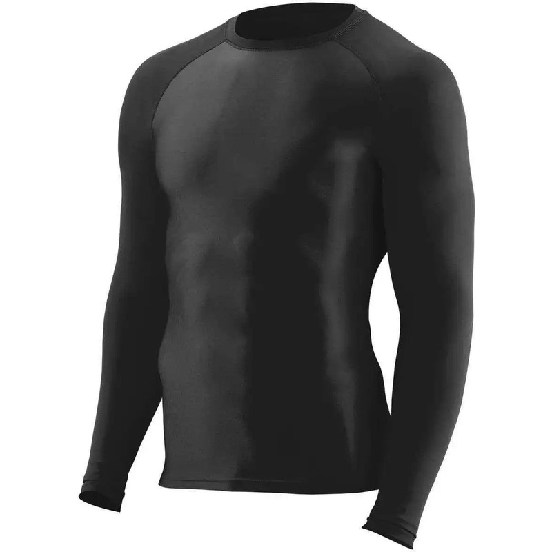 Augusta 2604 Hyperform Compression Long Sleeve Shirt – Black