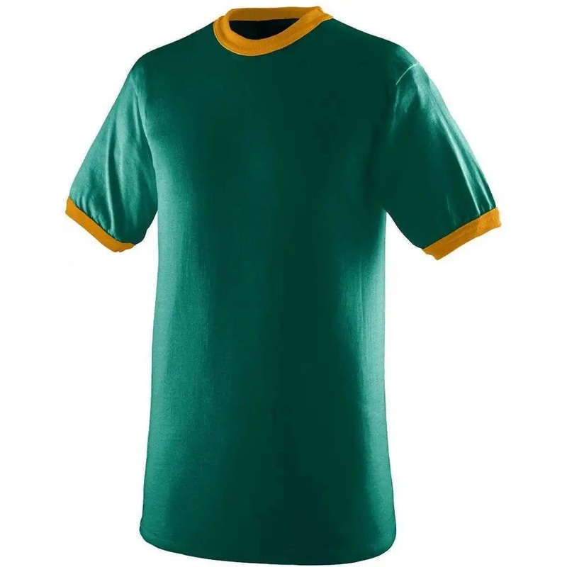 Augusta 711 Youth-Ringer T-Shirt – Forest Gold