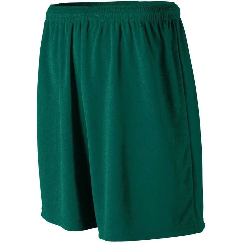 Augusta 805 Wicking Mesh Athletic Short – Forest