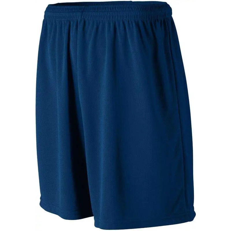Augusta 805 Wicking Mesh Athletic Short – Navy