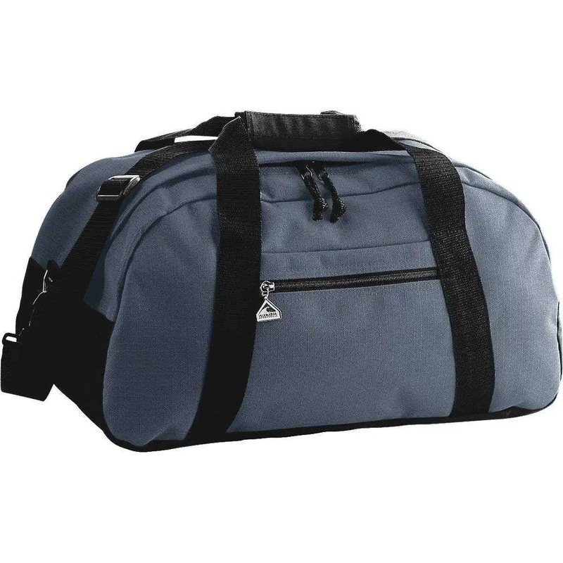 Augusta 1703 Large Ripstop Duffel Bag – Dark Gray Black