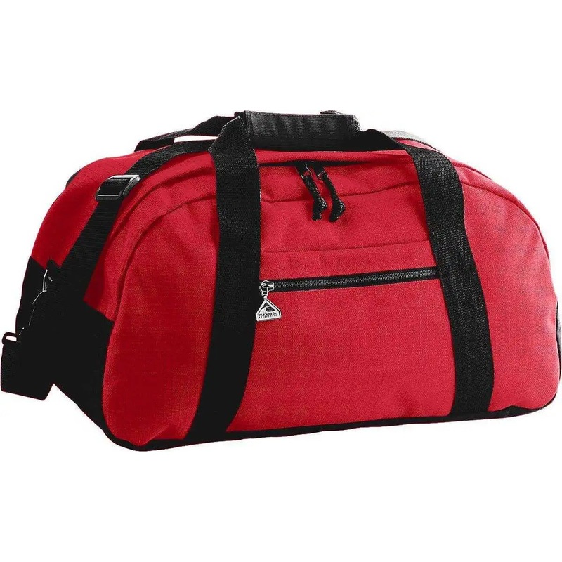 Augusta 1703 Large Ripstop Duffel Bag – Red Black