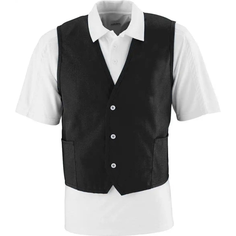 Augusta 2145 Vest – Black|Black|Adult S|Adult M|Adult L|Adult XL|Adult 2XL|Adult 3XL|Adult 4XL