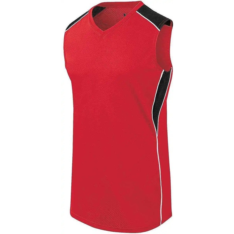 High Five 312162 Womens Dynamite Jersey  – Scarlet Black White