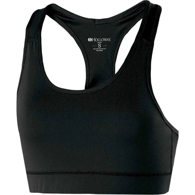 Holloway 223300 Ladies Vent Bra – Black