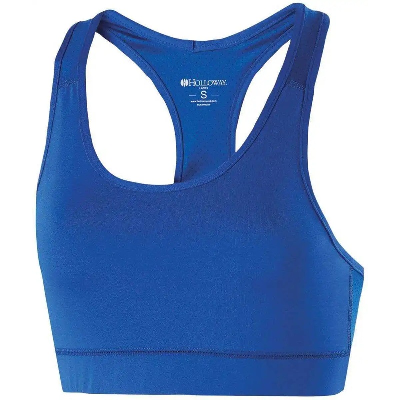 Holloway 223300 Ladies Vent Bra – Royal