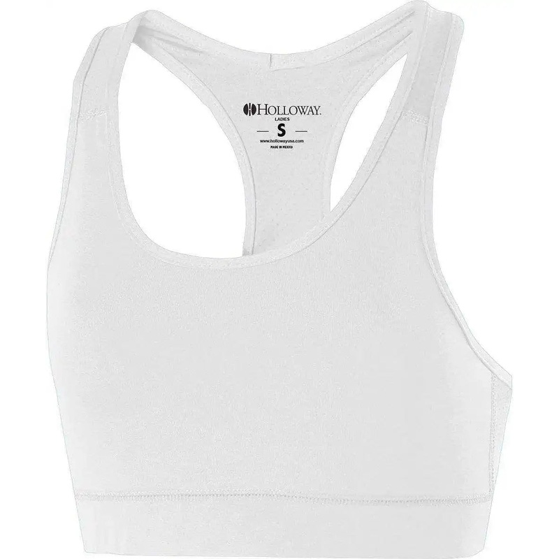 Holloway 223300 Ladies Vent Bra – White