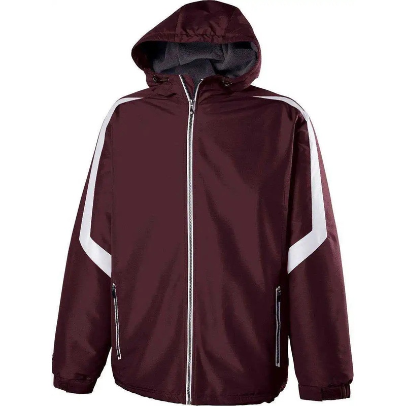 Holloway 229059 Charger Jacket – Maroon White