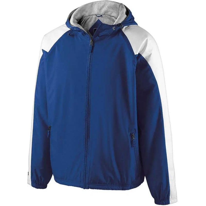 Holloway 229211 Youth Homefield Jacket – Royal White