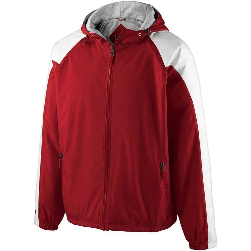 Holloway 229211 Youth Homefield Jacket – Scarlet White