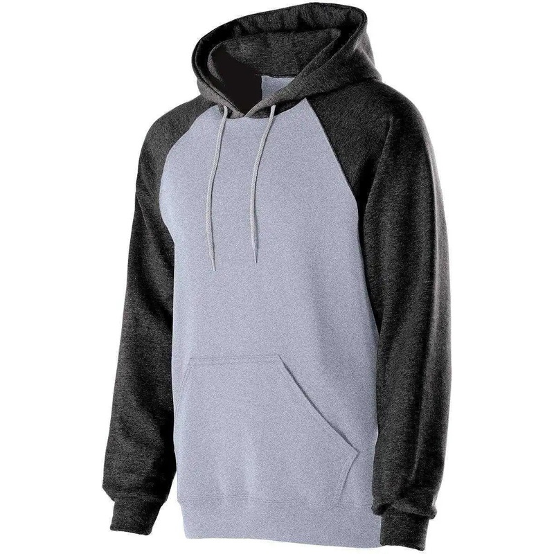 Holloway 229279 Youth Banner Hoodie – Athletic Heather Black
