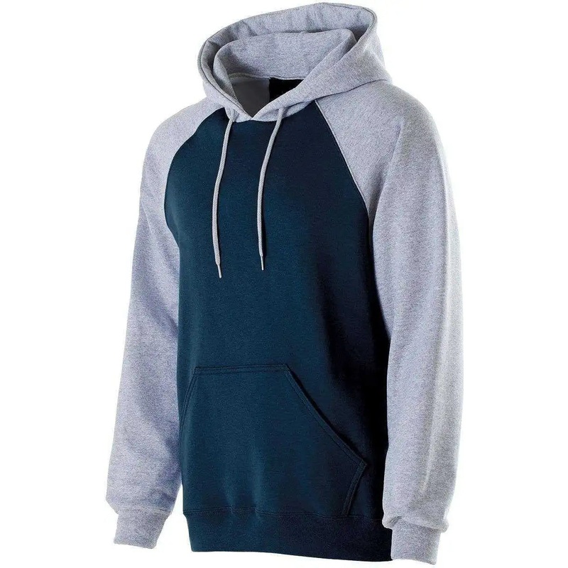Holloway 229279 Youth Banner Hoodie – Navy Athletic Heather