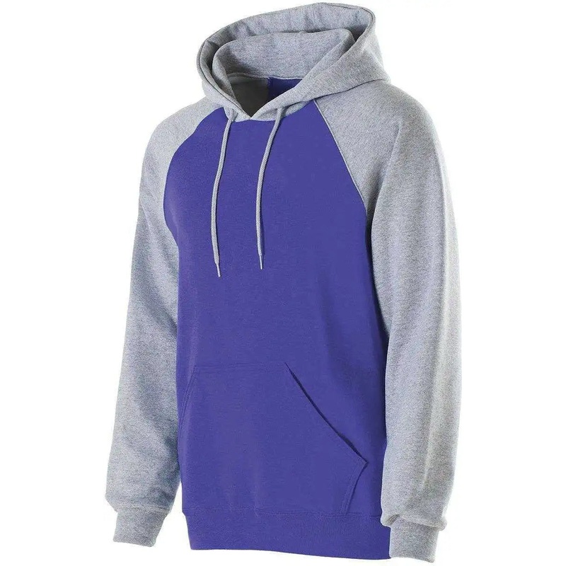 Holloway 229279 Youth Banner Hoodie – Purple Athletic Heather