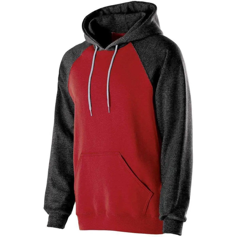 Holloway 229279 Youth Banner Hoodie – Red Black