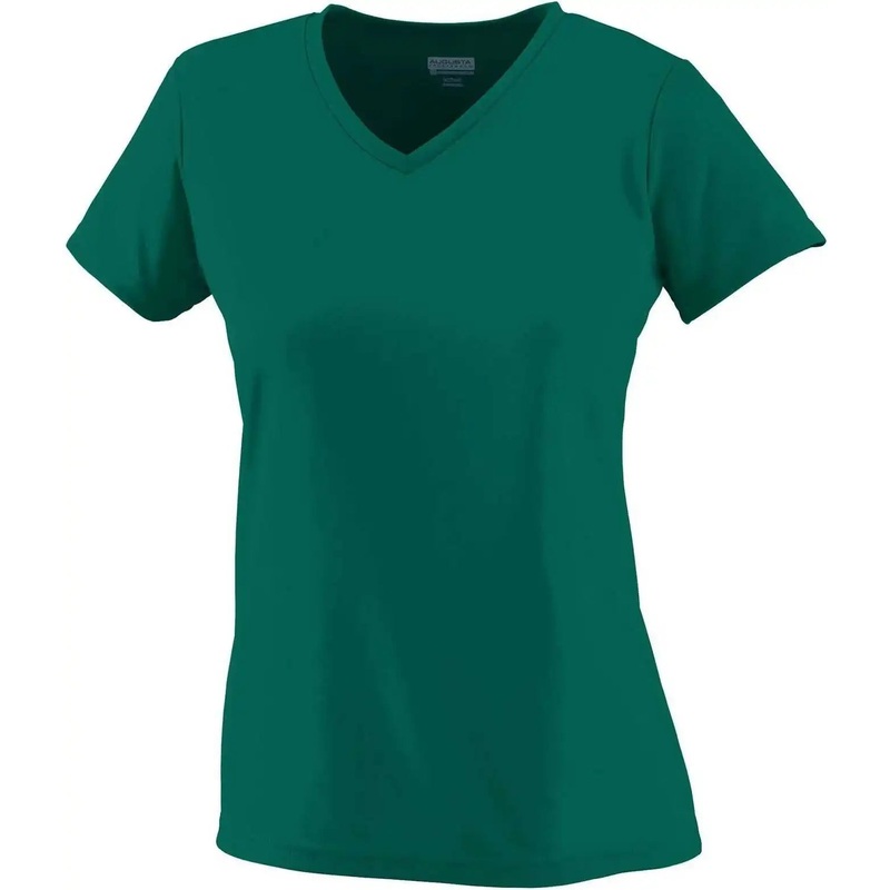 Augusta 1790 Ladies Wicking T-Shirt – Dark Green